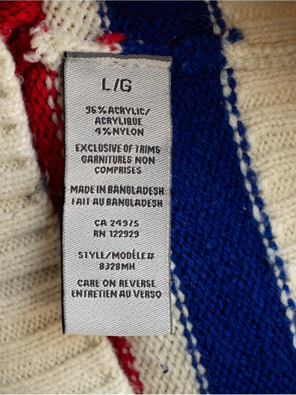Ilanco Montreal Canadiens Quarter Zip Sweater L - Picture 6 of 6